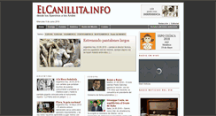 Desktop Screenshot of elcanillita.info